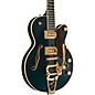 Gretsch Guitars G6659TG Players Edition Broadkaster Jr. Center Block Single-Cut With String-Thru Bigsby and Gold Hardware ...
