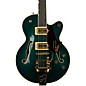 Gretsch Guitars G6659TG Players Edition Broadkaster Jr. Center Block Single-Cut With String-Thru Bigsby and Gold Hardware Cadillac Green thumbnail