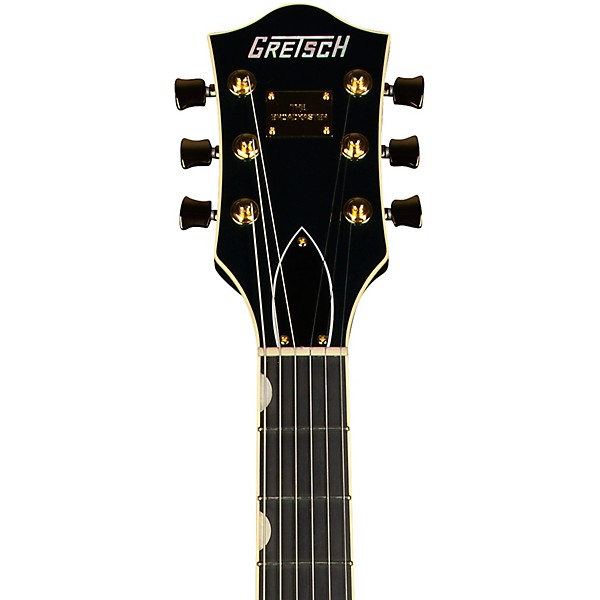 Gretsch Guitars G6659TG Players Edition Broadkaster Jr. Center Block Single-Cut With String-Thru Bigsby and Gold Hardware ...