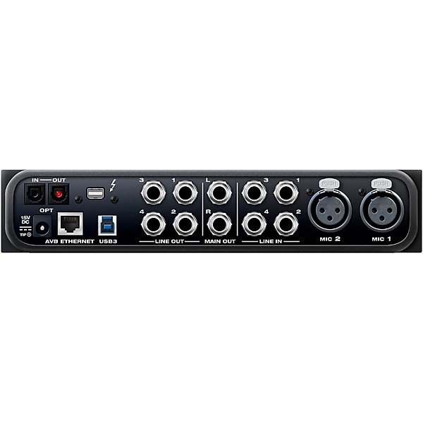 Open Box MOTU 624 Thunderbolt / USB3 / AVB Ethernet audio interface with DSP and mixing Level 1