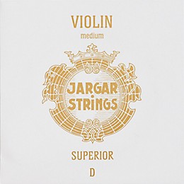 Jargar Superior Series Synthetic Core Violin D String 4/4 Size, Medium
