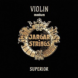 Jargar Superior Series Synthetic Violin String Set 4/4 Size, Medium