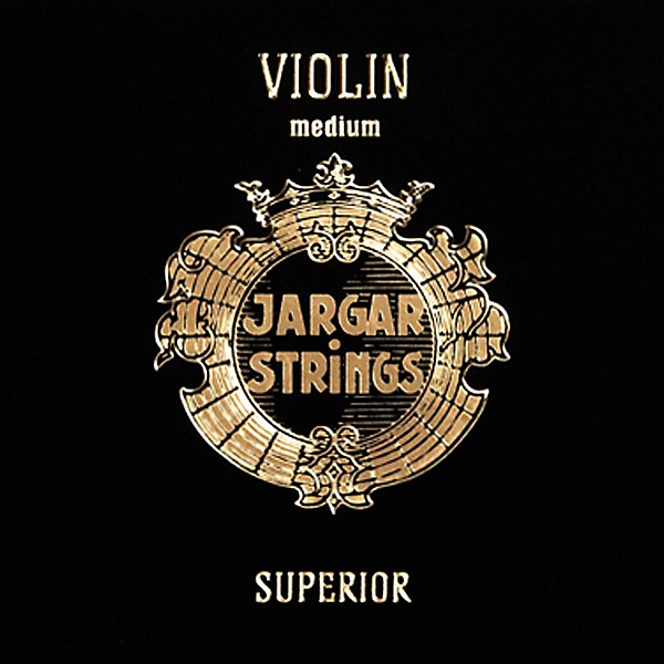 Jargar Superior Series Synthetic Violin String Set 4/4 Size, Medium