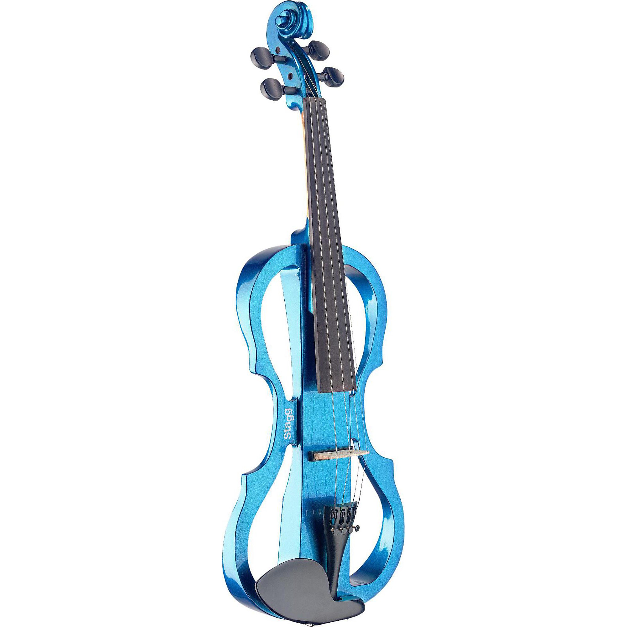 Wholesale Electro Blue Lightning Violin Outfit for your shop – Faire UK