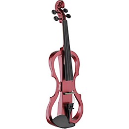 Stagg EVN X-4/4 Series Electric Violin Outfit Metallic Red