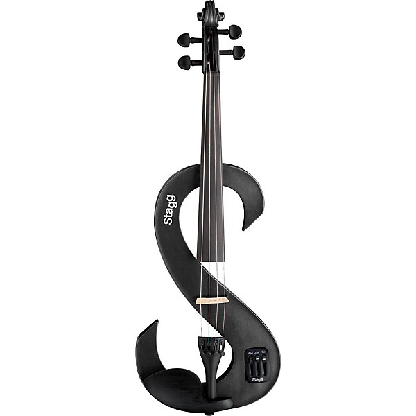 Stagg EVN 44 Series Electric Violin Outfit 4/4 Metallic Black