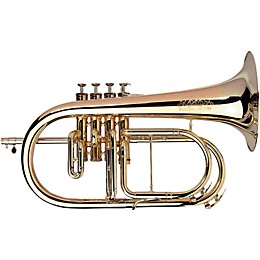 Adams F4 Selected Series Professional Bb Flugelhorn Red Brass-Nickel Silver Flare