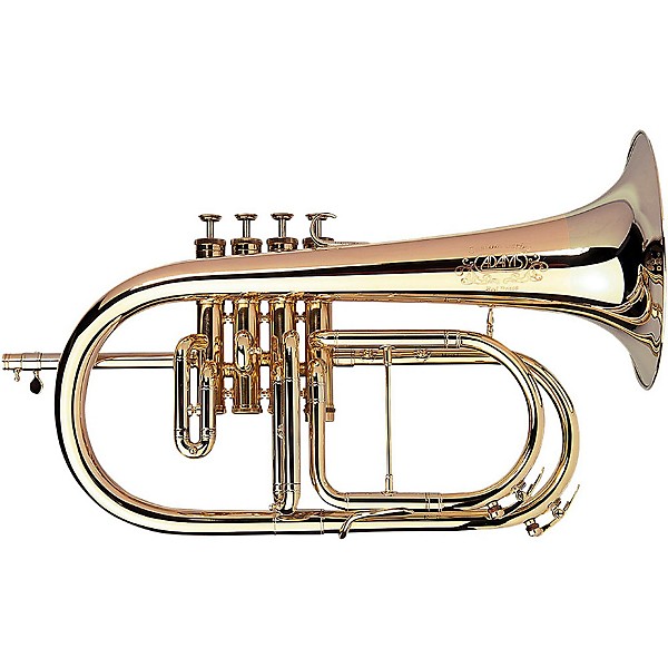 Adams F4 Selected Series Professional Bb Flugelhorn Red Brass-Nickel Silver Flare