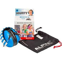 Alpine Hearing Protection (ea) Earmuffs for kids (Blue)
