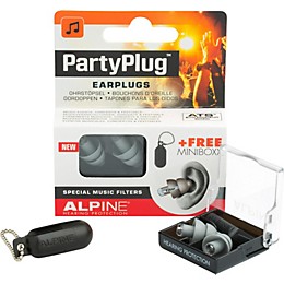 Alpine Hearing Protection (ea) Single-filter Universal Earplugs (Gray)