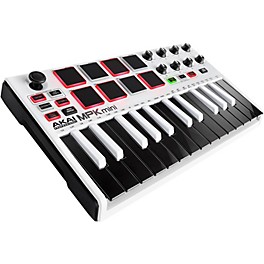 Akai Professional MPK mini MKII Controller Limited-Edition White