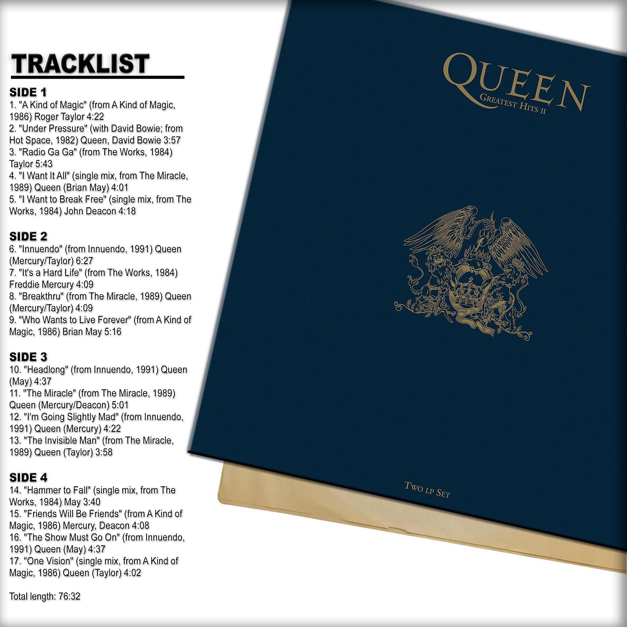 Queen - Greatest Hits II [2 LP] | Guitar Center