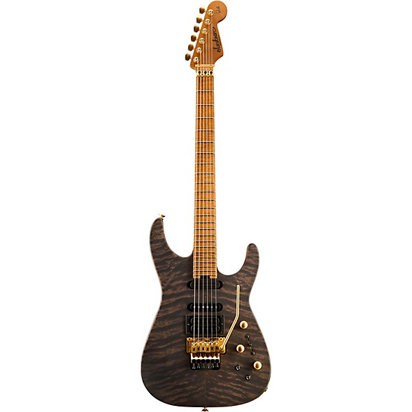 Jackson USA Signature Phil Collen PC1 Electric Guitar Satin Transparent Black