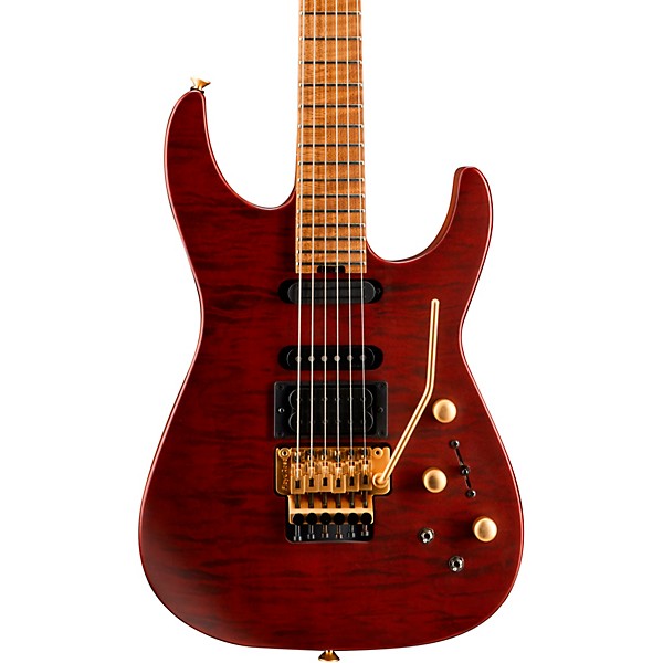Jackson USA Signature Phil Collen PC1 Electric Guitar Satin Transparent Red