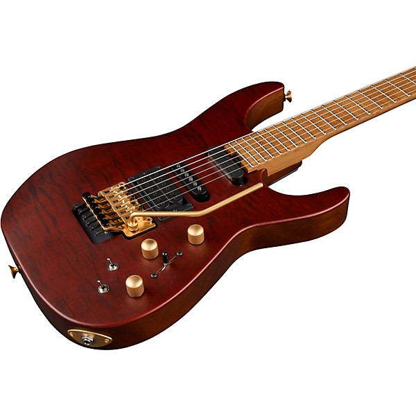 Jackson USA Signature Phil Collen PC1 Electric Guitar Satin Transparent Red
