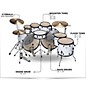 Sound Percussion Labs UNITY 8-Piece Double Bass Drum Shell Pack White