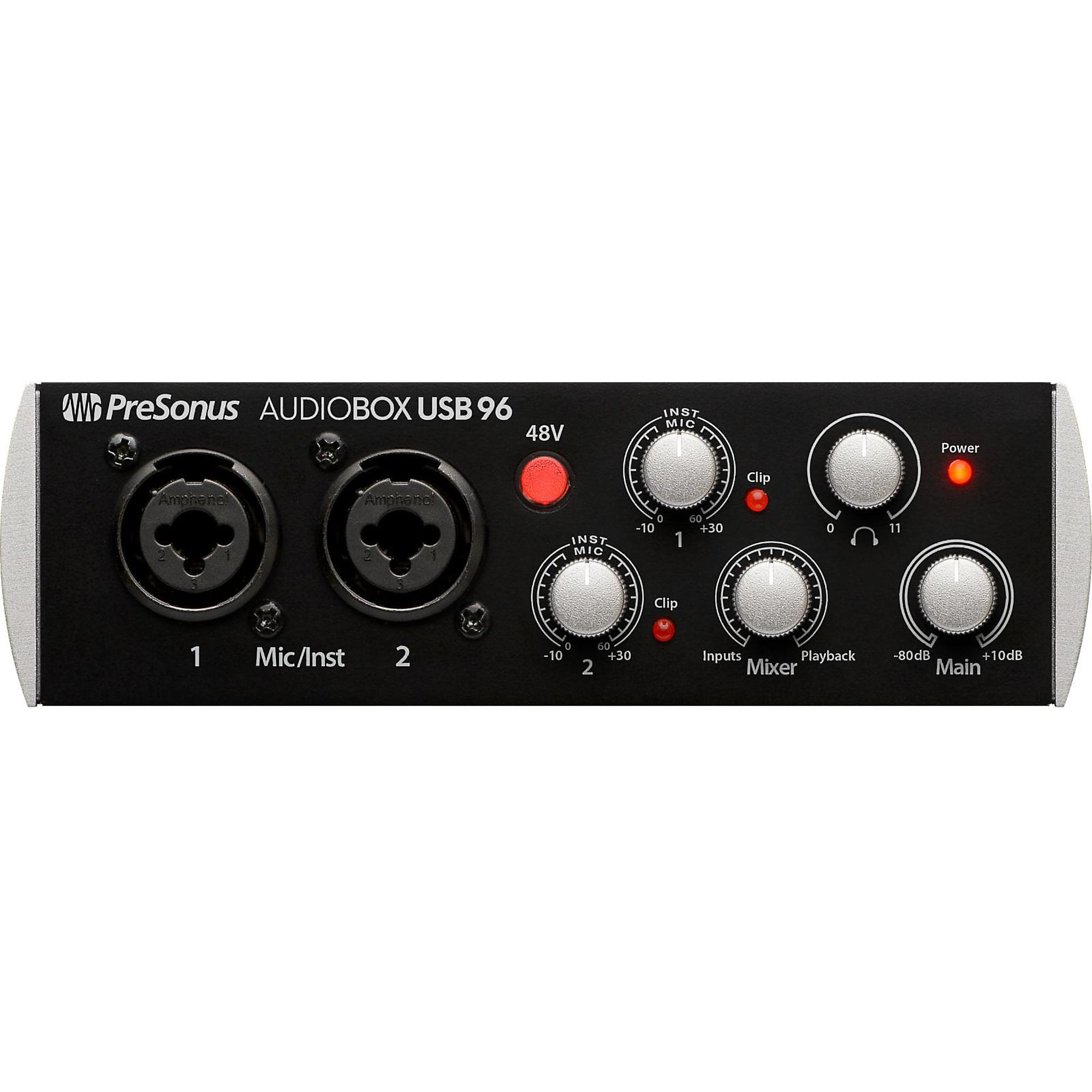 PreSonus AudioBox USB 96 Recording System | Guitar Center