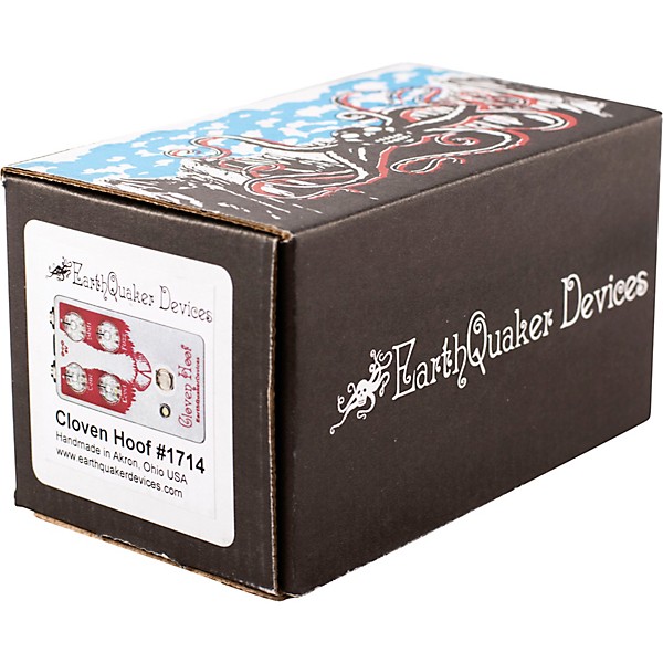 ギター EarthQuaker Devices Cloven Hoof Earthquaker Devices Cloven Hoof v2 Inverse Black – Chicago