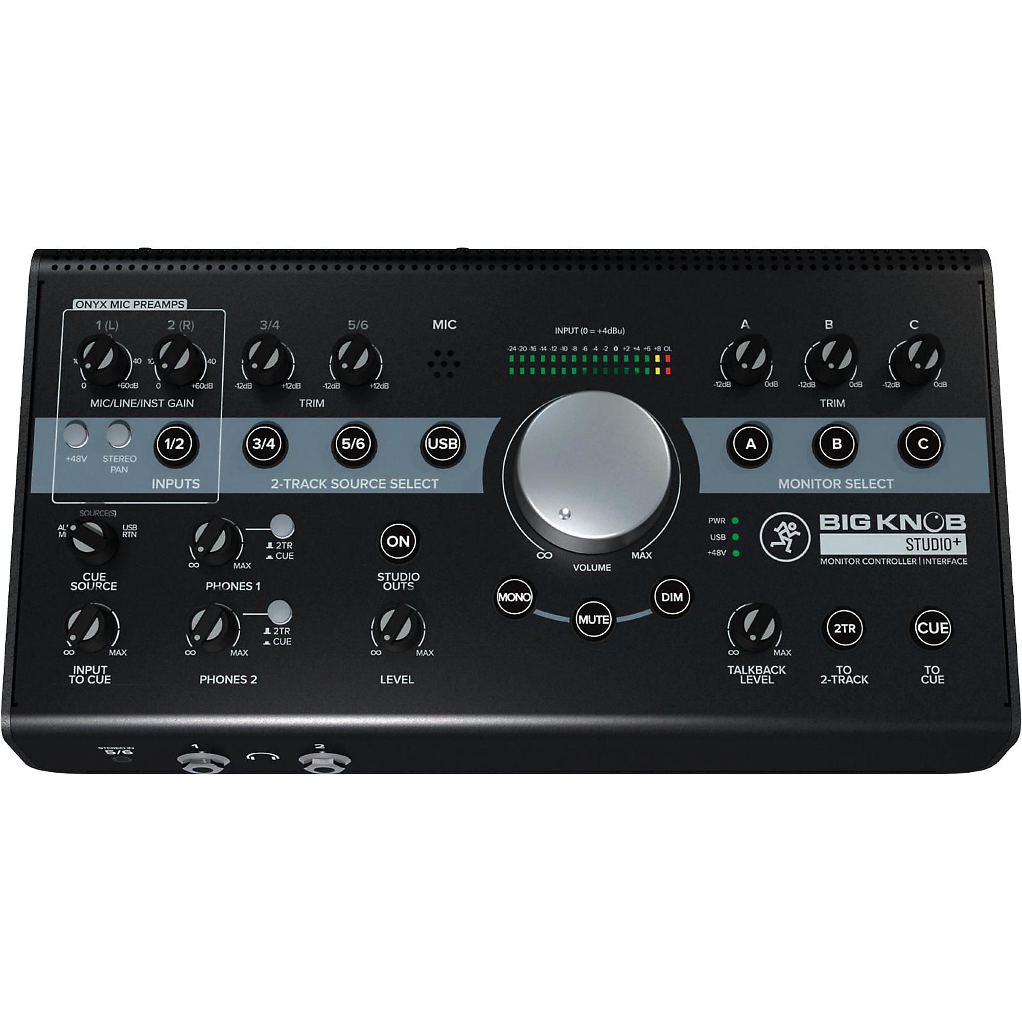 Mackie Big Knob Studio+ Monitor Controller Interface | Guitar Center