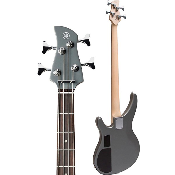 Clearance Yamaha TRBX204 Active Electric Bass Guitar Gray Metallic