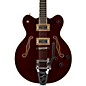 Gretsch Guitars G6609TFM Players Edition Broadkaster Center Block with String-Thru Bigsby and Flame Maple Dark Cherry Stain thumbnail