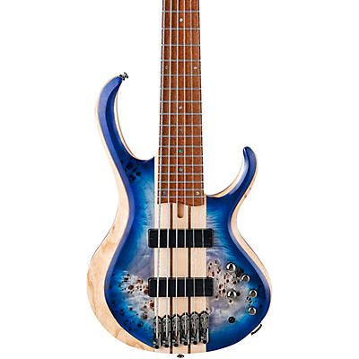 Ibanez Btb846 6-String Electric Bass Guitar Cerulean Blue Burst Low Gloss for sale