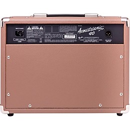 Open Box Fender Acoustasonic 40 40W 2x6.5 Acoustic Guitar Amplifier Level 1 Brown