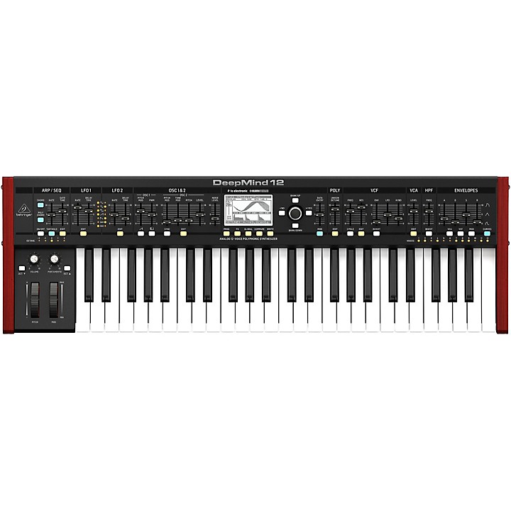 鍵盤楽器 Behringer Deepmind 12D DEEPMIND 12 - 製品一覧 - ベリンガー公式ホームページ