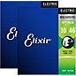 Elixir Electric Guitar Strings with OPTIWEB Coating, Light (.010-.046) - 2 Pack thumbnail