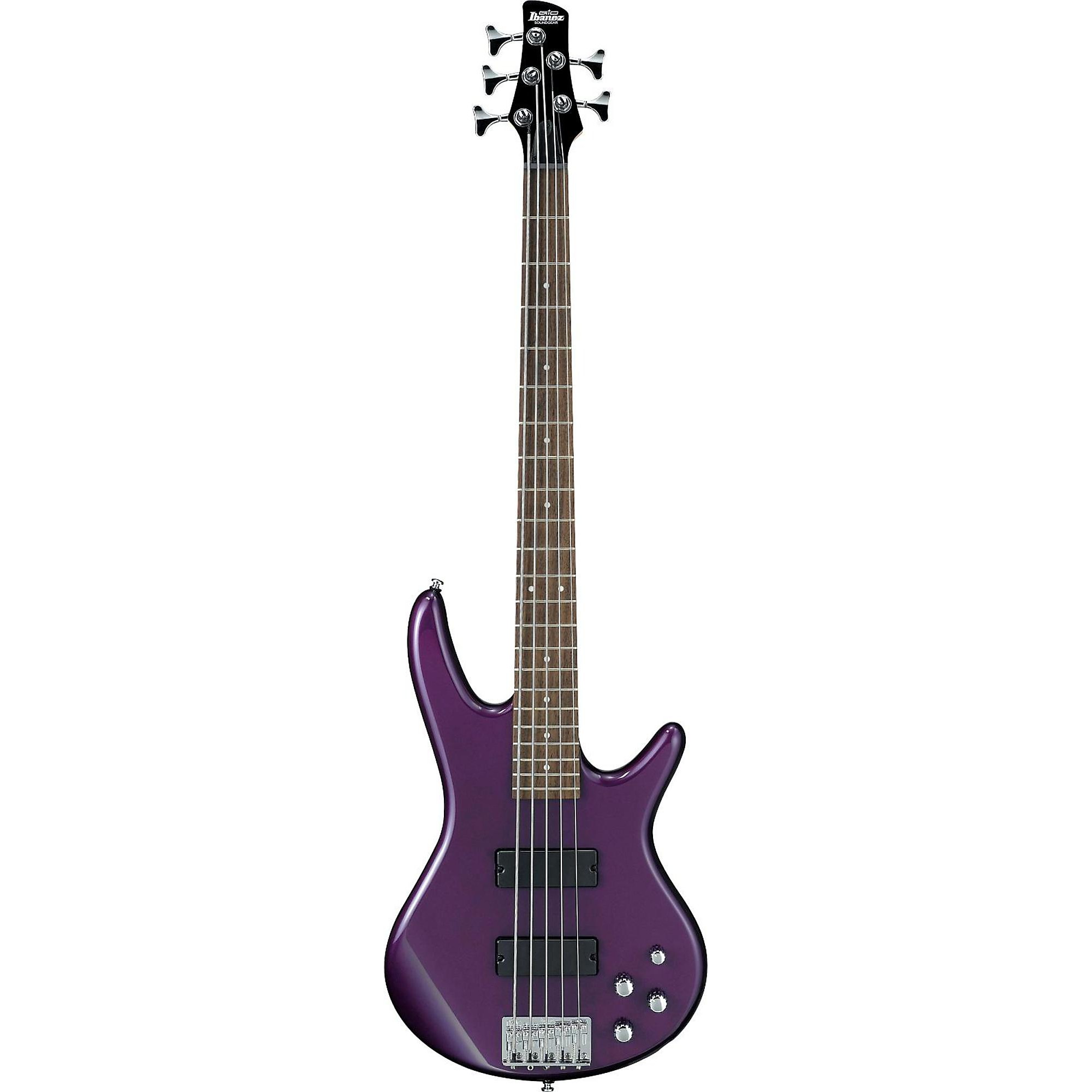 Open Box Ibanez GSR205 5-String Electric Bass Guitar Deep Violet