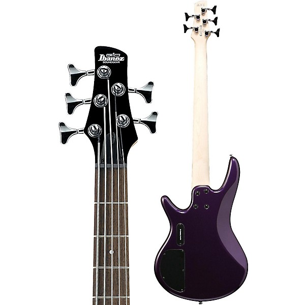 Open Box Ibanez GSR205 5-String Electric Bass Guitar Deep Violet