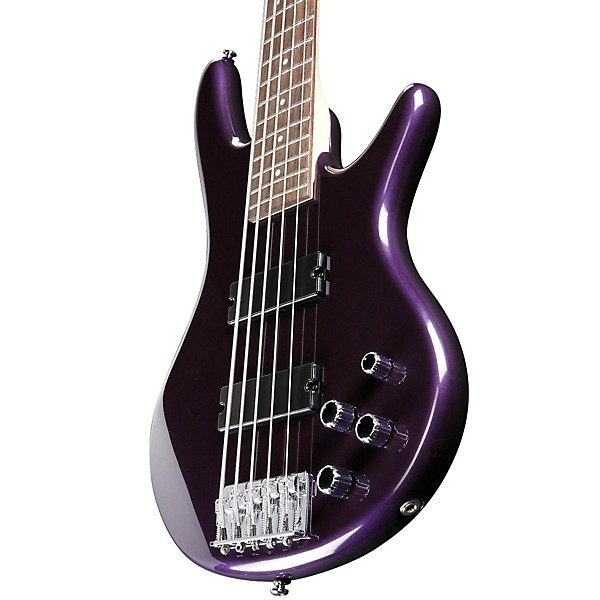Open Box Ibanez GSR205 5-String Electric Bass Guitar Deep Violet