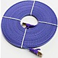 Tera Grand CAT-7 10 Gigabit Ultra Flat Ethernet Patch Braided Cable 25 ft. Purple and Blue thumbnail
