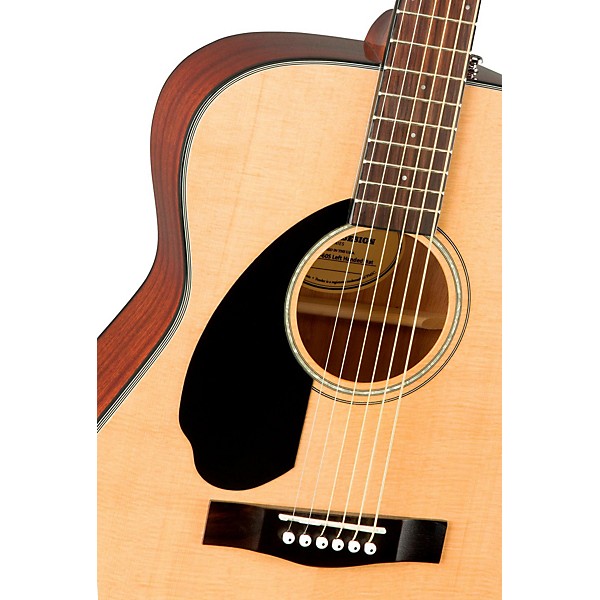 Fender Classic Design Series CD-60S Dreadnought Left-Handed Acoustic Guitar Natural