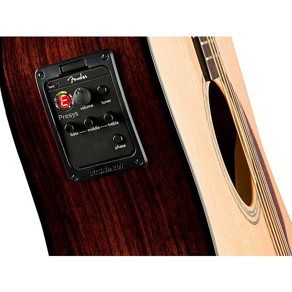 Open Box Fender Classic Design Series CD-140SCE Cutaway Dreadnought Acoustic-Electric Guitar Level 2 Natural 190839259790
