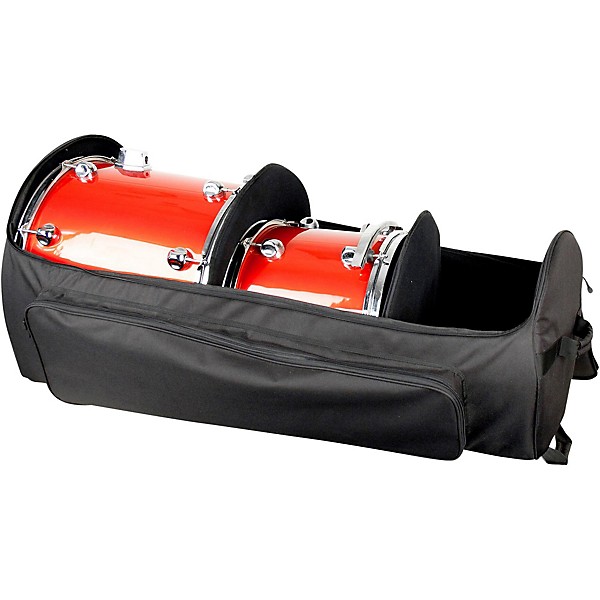 Protec Multi-Tom Bag With Wheels Black