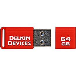 Delkin PocketFlash USB 3.0 Flash Drive 64 GB