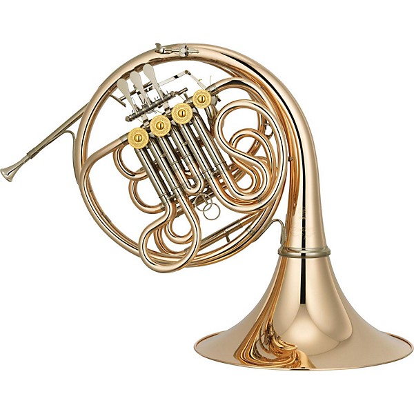 Yamaha YHR-871GD Custom Series Double Horn, Detachable Gold Brass Bell