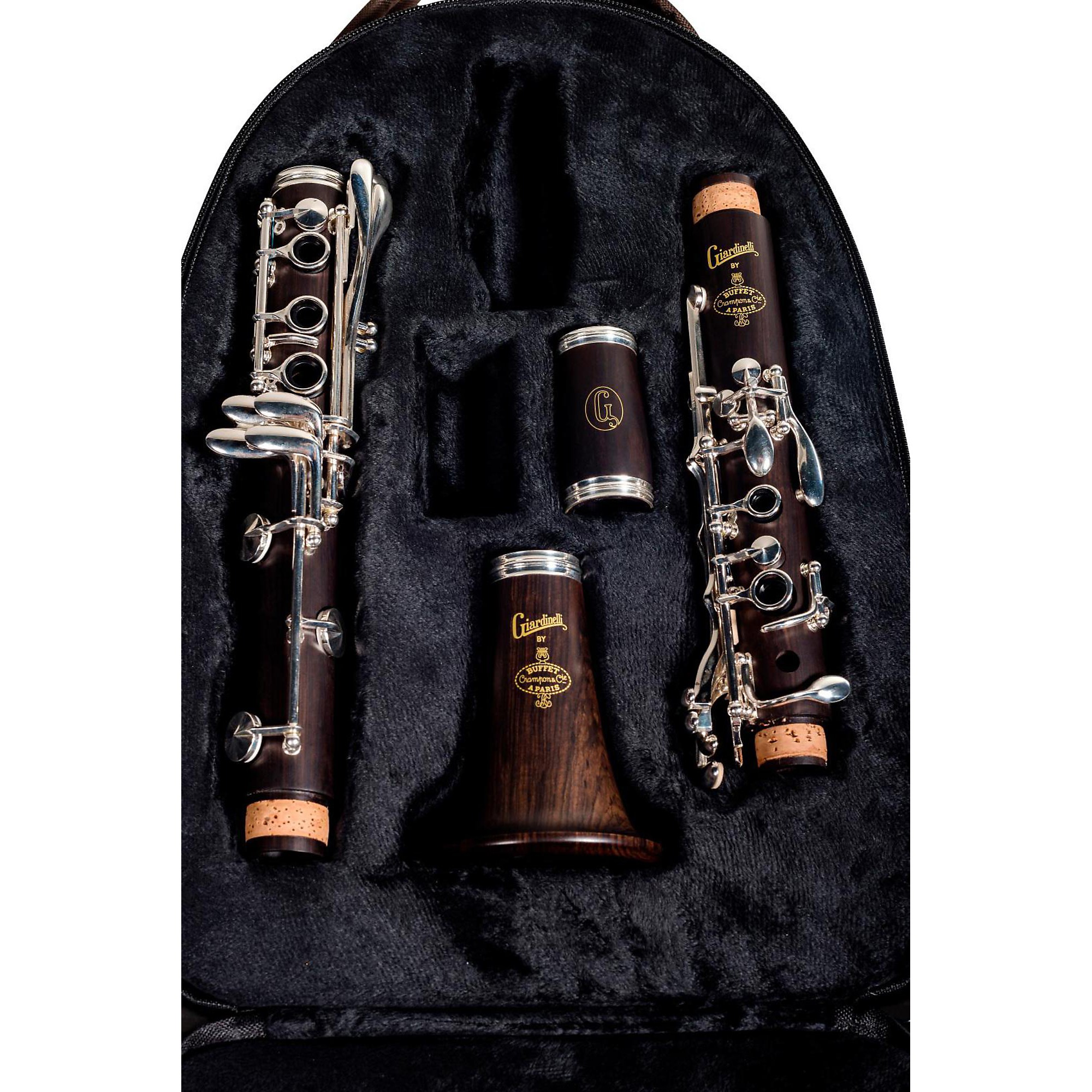 イタリア製 Clarinette クラリネッタ チェア マルチェロ・ジリアーニ Giardinelli Intermediate Clarinet Grenadilla Wood Silver Plated