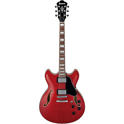 Ibanez Artcore Series As73 Semi-Hollowbody Electric Guitar Transparent Cherry for sale