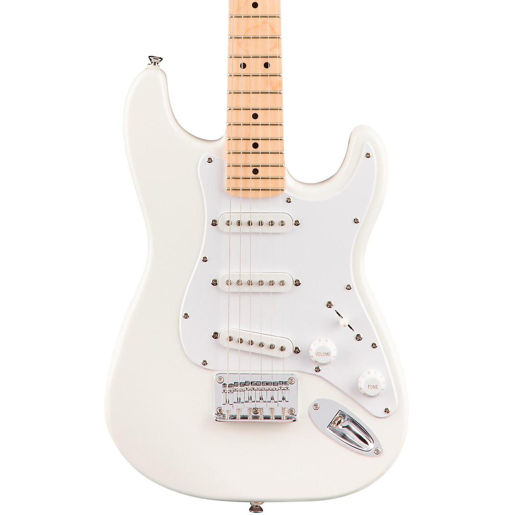 squier mini stratocaster maple fingerboard electric guitar