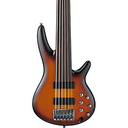 Ibanez Bass Workshop SRF706 6-String Electric Bass Flat Brown Burst