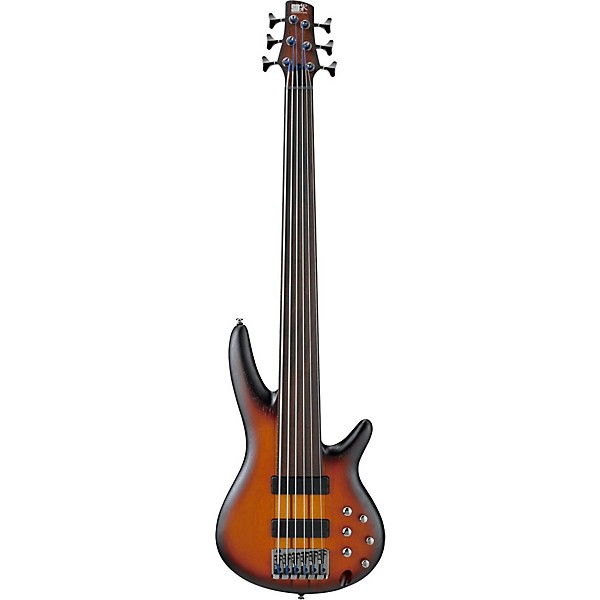 Ibanez Bass Workshop SRF706 6-String Electric Bass Flat Brown Burst