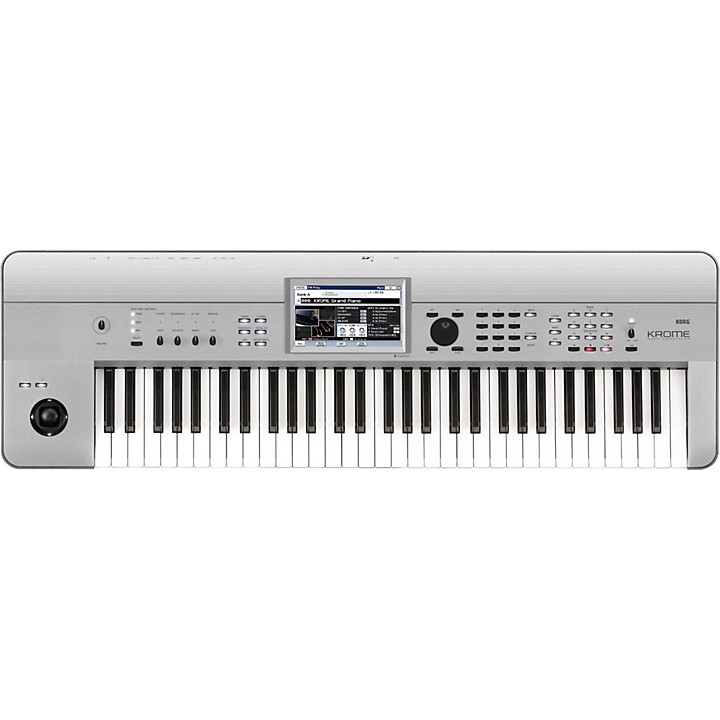 KORG Krome 61 Limited Edition Platinum Keyboard Workstation