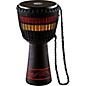 MEINL African Style Fire Rhythm Series Rope Tuned Wood Djembe 12 in. Black thumbnail