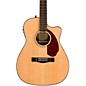 Fender Classic Design Series CC-140SCE Cutaway Concert Acoustic-Electric Guitar Natural thumbnail