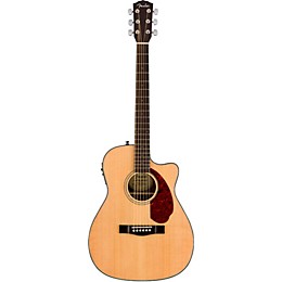 Fender Classic Design Series CC-140SCE Cutaway Concert Acoustic-Electric Guitar Natural