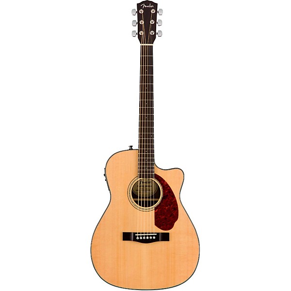 Fender Classic Design Series CC-140SCE Cutaway Concert Acoustic-Electric Guitar Natural