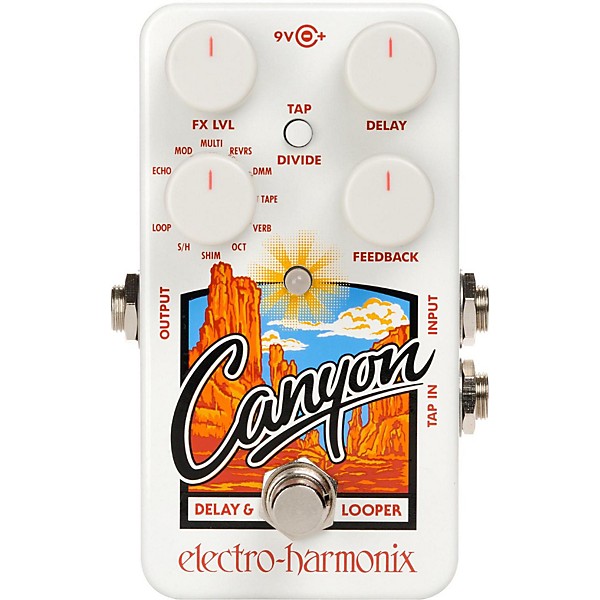 Electro-Harmonix Canyon Delay and Looper Pedal