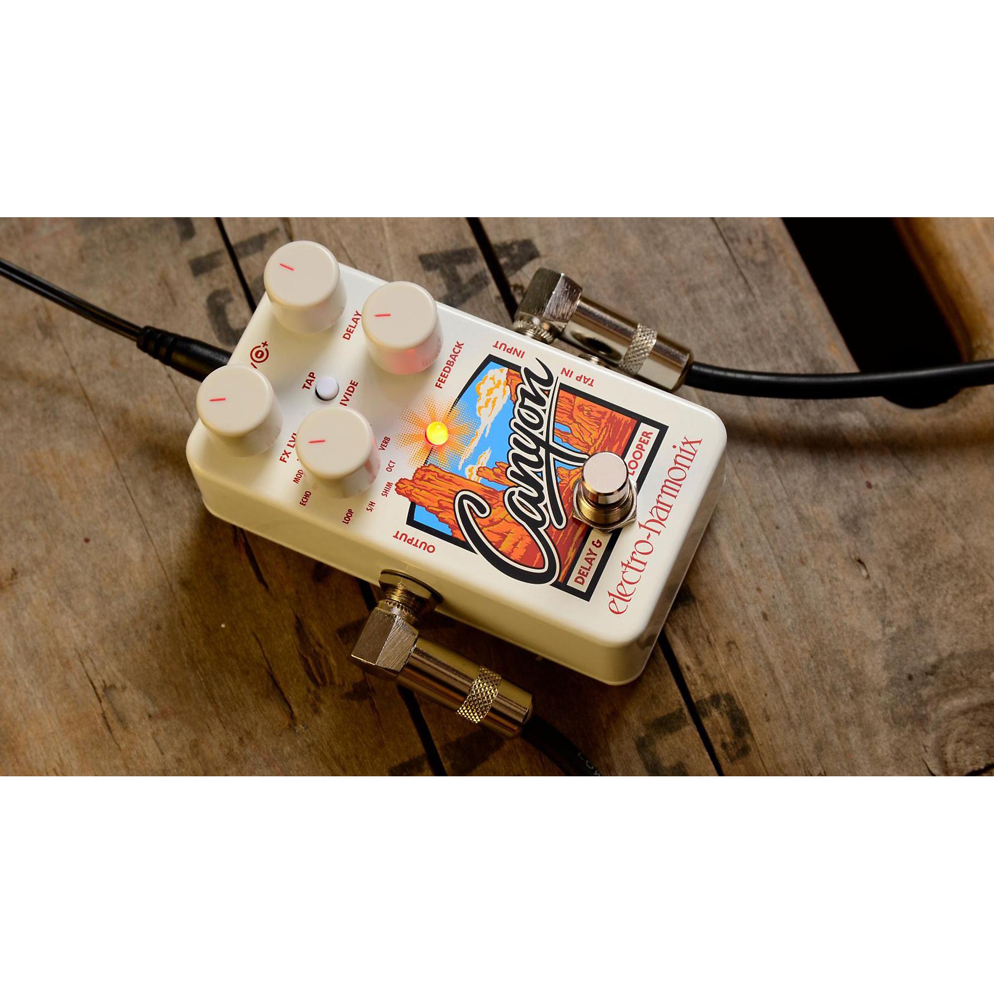 Electro-Harmonix Canyon Delay and Looper Pedal | Guitar Center